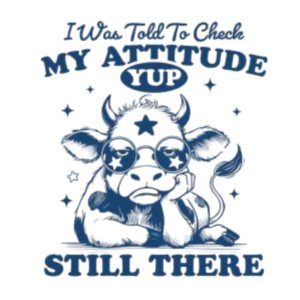 attitude girl tshirt