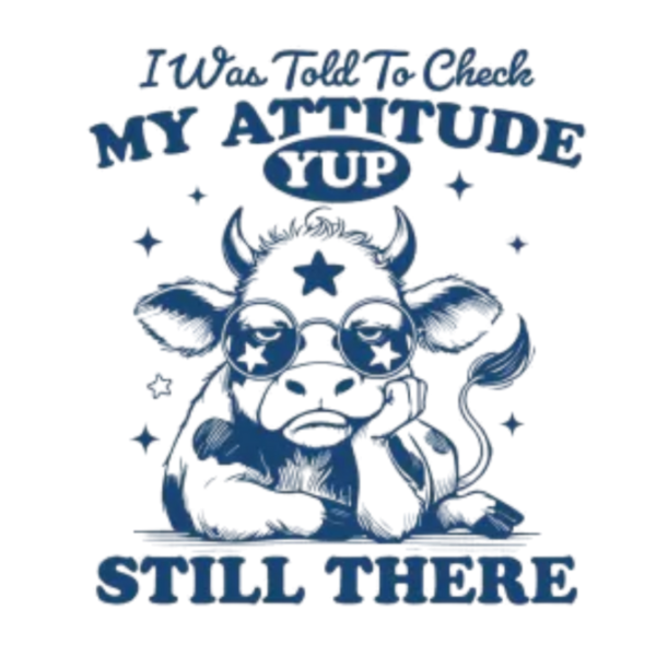 attitude girl tshirt