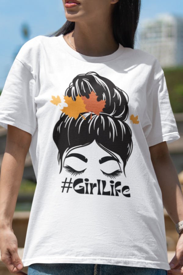 Girl Life Tshirt For WOMEN - Image 2
