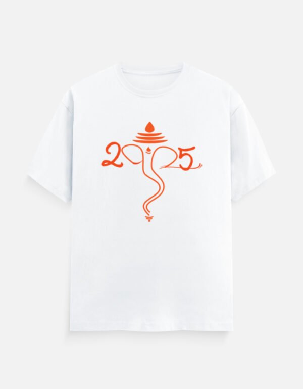 Ganesh Chaturthi 2025 Unisex Classic Crew T-Shirt - Image 2