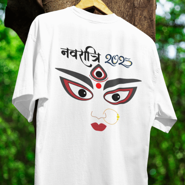 Navratri 2025 themed tshirt
