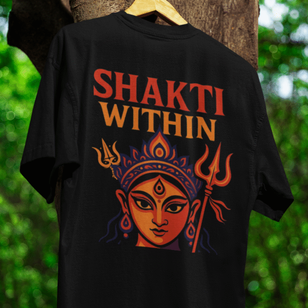 shakti within tshirt for navratri