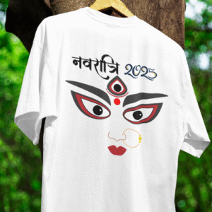 Navratri 2025 themed tshirt