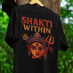 shakti within tshirt for navratri