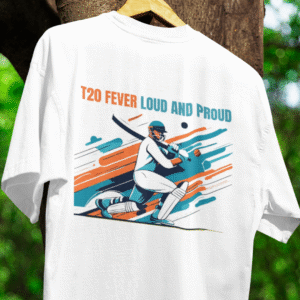 T20 fever loud and proud Unisex Cricket Classic Crew T-Shirt