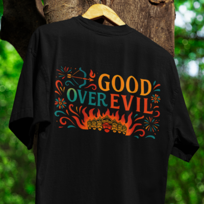 good over evil tshirt good over evil tshirt
