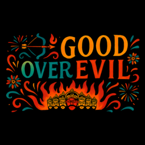 good over evil tshirt