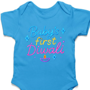 Babys First Diwali Kids Rompers