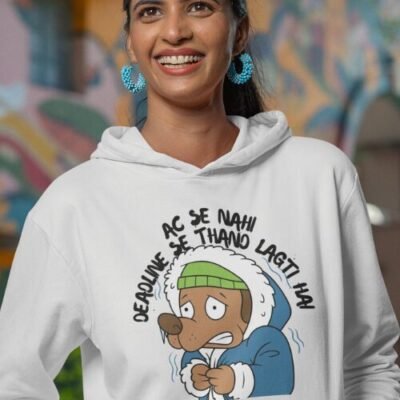 Deadline Se Thand Lagti Hai Unisex Hoodie