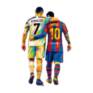 Messi And Ronaldo Unisex Hoodie