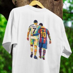 Ronaldo messi tshirt