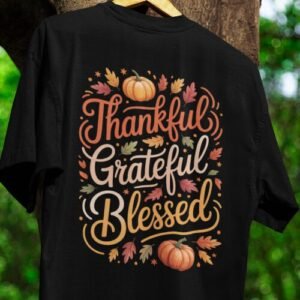 Thankful Grateful Blessed tshirt