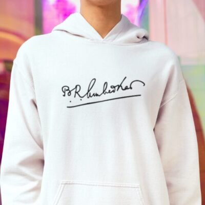 Dr Ambedkar sign hoodie