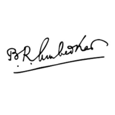 Dr Ambedkar signature hoodie