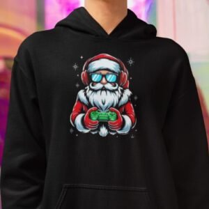 gamer santa hoodie