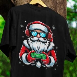 gamer santa tshirt