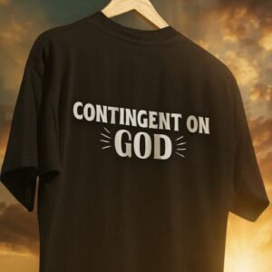 Contingent on God tshirt