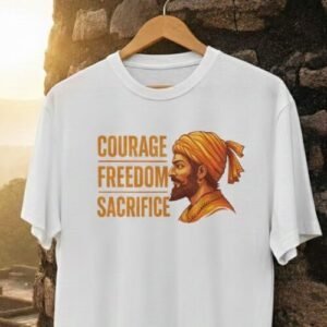 courage shivaji tshirt