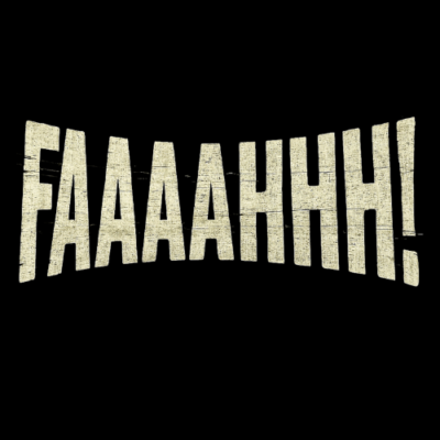Faaahh Attitude Unisex Acid Washed Tee