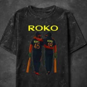 ROKO acid-washed cricket tee
