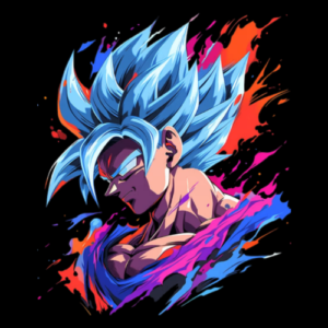 Super Saiyan Blue Oversized T-Shirt