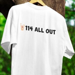 114 ALL OUT tshirt