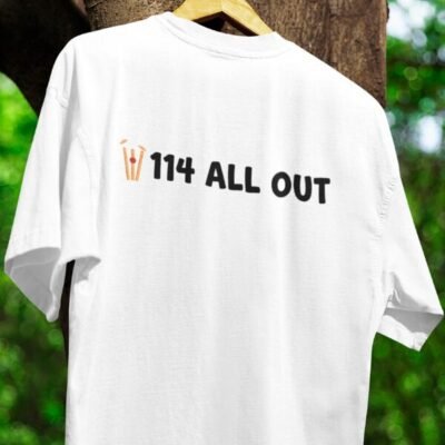 114 ALL OUT tshirt