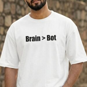 brain over bot tshirt