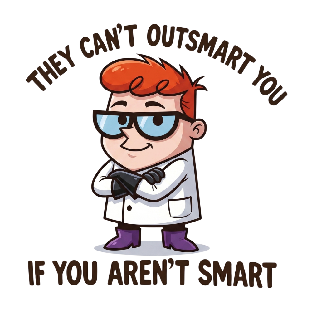 outsmart funny oversized tshirt
