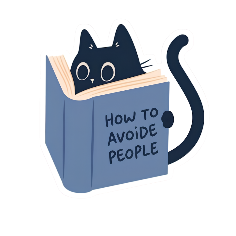 how to avoid people