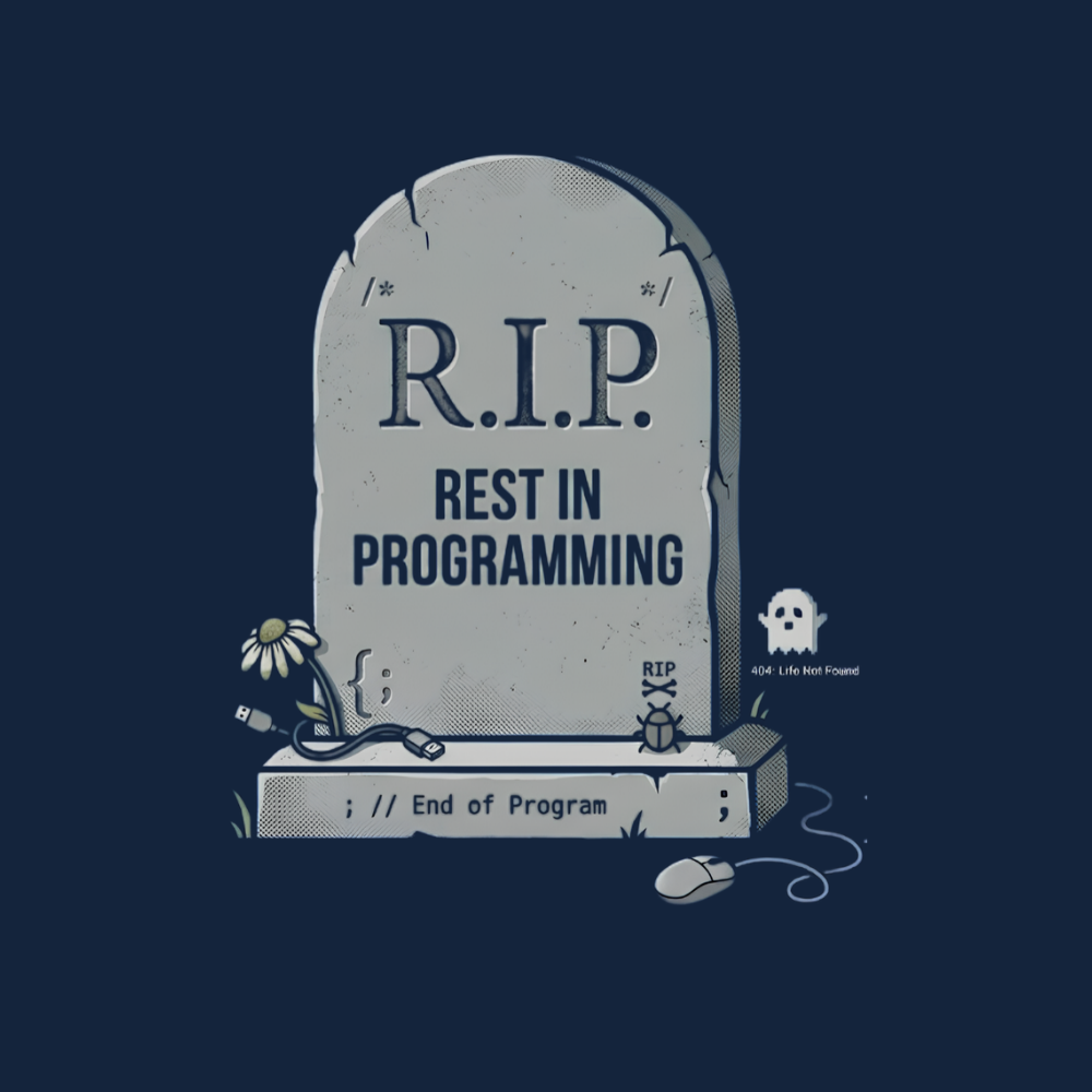 Rest In Programming Oversized T-Shirt Rest In Programming Oversized T-Shirt