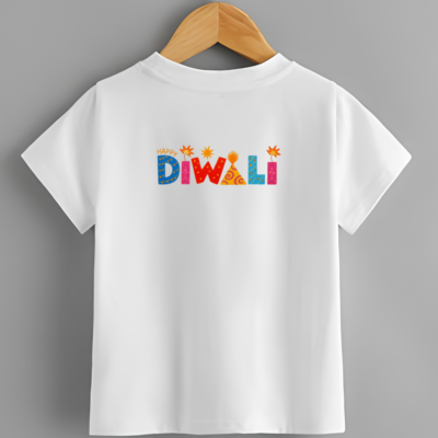 happy diwali kids tshirt